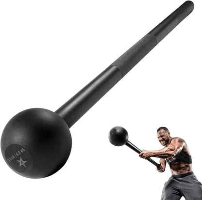 Steel Mace Bell for Comprehensive Strength Training - Versatile Weight Options for Full Body, Shoulder, Grip, and Forearm Workouts for Both Men and Women
