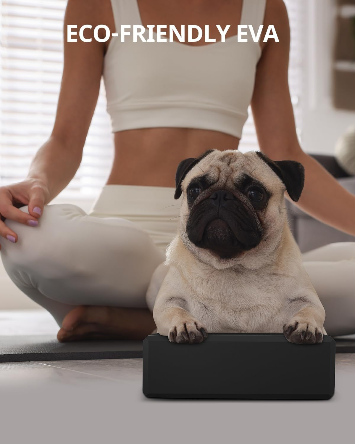 Elevate Your Yoga Experience with Trideer Yoga Blocks - 2 Pack of Soft, Non-Slip Foam Blocks for Ultimate Support and Stability in Yoga, Pilates, and Dance